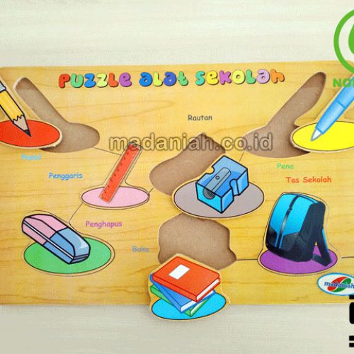 Distributor Puzzle Kayu Alat Sekolah Stiker Jawa Timur
