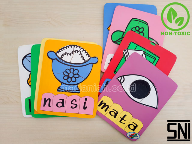 Distributor Puzzle Kayu Baca Campur Isi 5 Kalimantan Timur