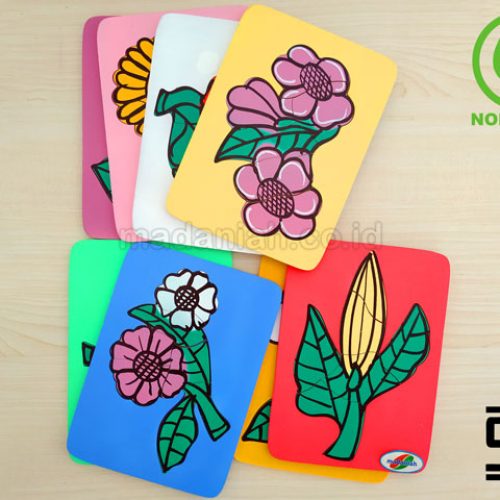 Distributor Puzzle Kayu Bunga Isi 8 Maluku