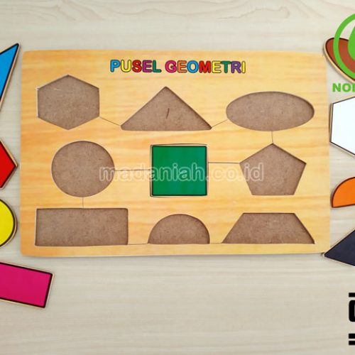 Distributor Puzzle Kayu Geometri Stiker Jakarta