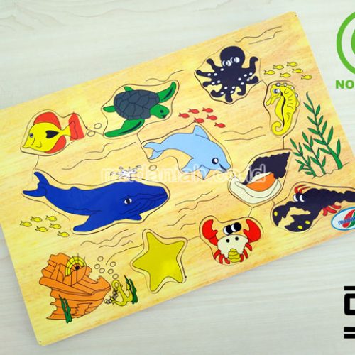 Distributor Puzzle Kayu Hewan Laut Nusa Tenggara Barat