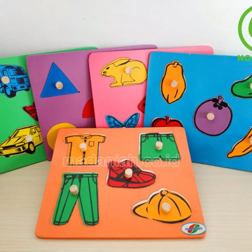 Distributor Puzzle Kayu Jiplak 5 Tema Kalimantan Barat