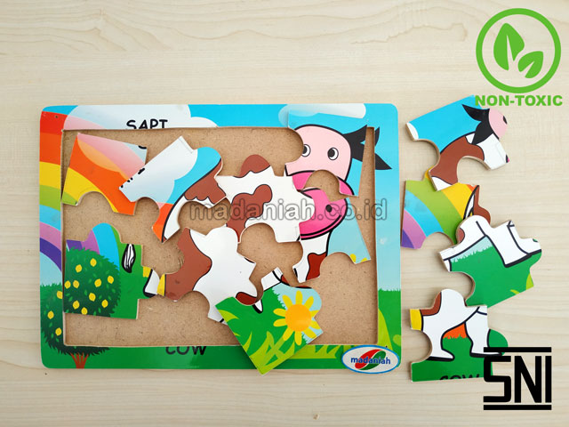 Distributor Puzzle Kayu Sapi Stiker Bengkulu