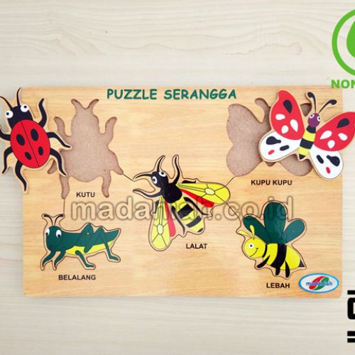 Distributor Puzzle Kayu Serangga Banten