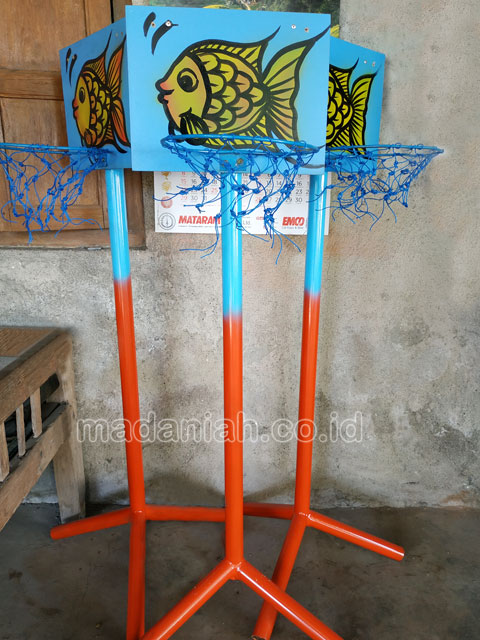 Jual Murah Mainan Tiang Basket Anak TK PAUD Garut