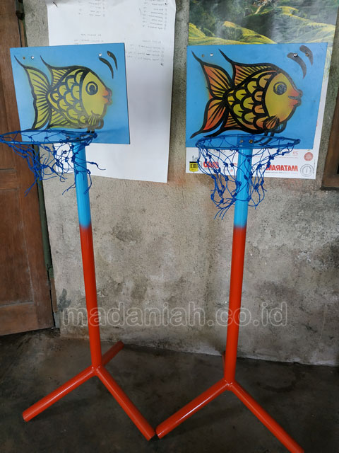 Jual Murah Mainan Tiang Basket Anak TK PAUD Padang Lawas Utara