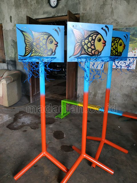Jual Murah Mainan Tiang Basket Anak TK PAUD Pemalang