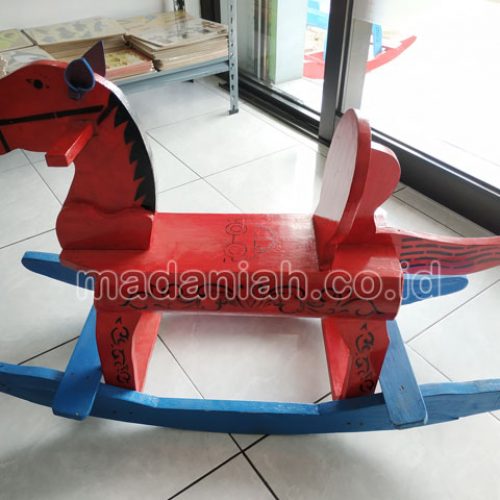 Jual Murah Toko Mainan Kuda Goyang Anak TK PAUD Kebumen