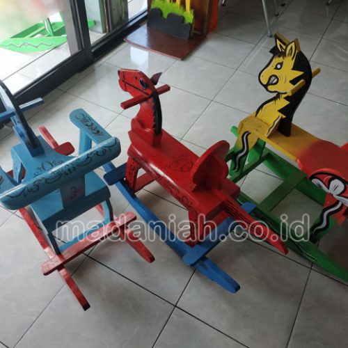 Jual Murah Toko Mainan Kuda Goyang Anak TK PAUD Situbondo