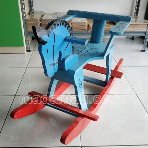 Jual Murah Toko Mainan Kuda Goyang Anak TK PAUD Tanah Datar