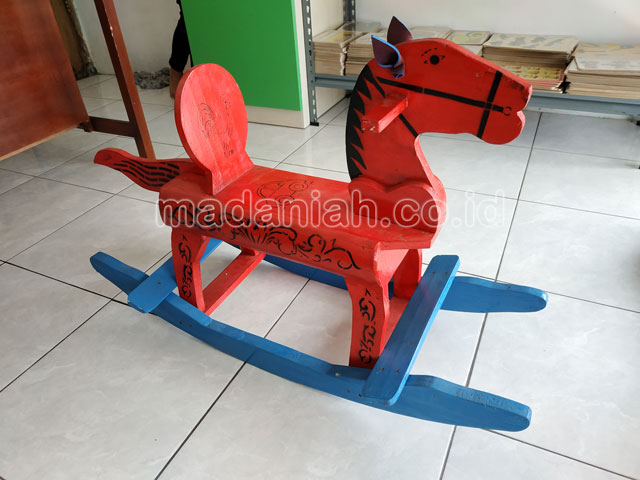 Jual Murah Toko Mainan Kuda Goyang Anak TK PAUD Wonosobo