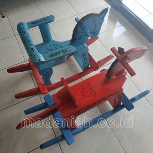 Jual Murah Toko Produsen Mainan Kuda Goyang Anak TK PAUD Prabumulih