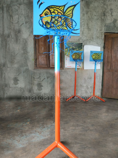 Jual Murah Toko Produsen Mainan Tiang Basket Anak TK PAUD Pontianak