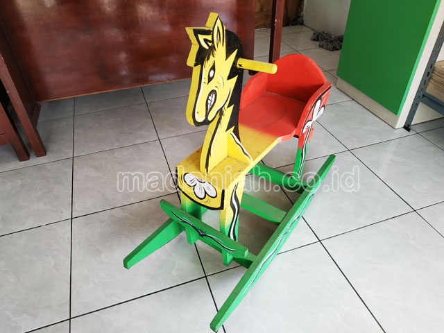Jual Harga Murah Mainan Kuda Goyang Anak TK PAUD Asmat