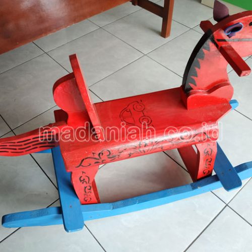 Jual Harga Murah Mainan Kuda Goyang Anak TK PAUD Biak Numfor