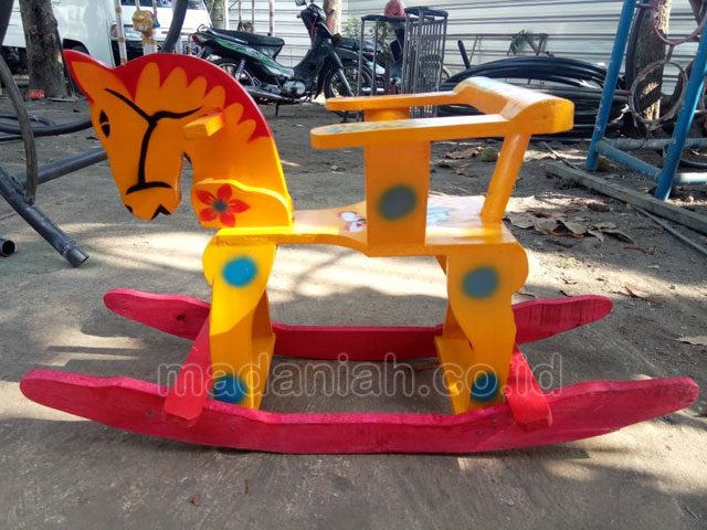 Jual Harga Murah Mainan Kuda Goyang Anak TK PAUD Nagan Raya
