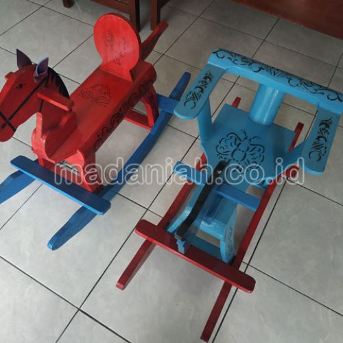 Jual Harga Murah Mainan Kuda Goyang Anak TK PAUD Teluk Wondama