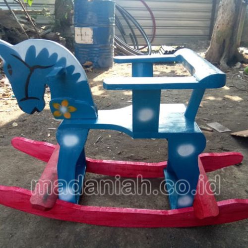 Jual Harga Murah Mainan Kuda Goyang Anak TK PAUD Wajo