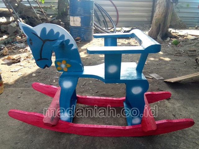 Jual Harga Murah Mainan Kuda Goyang Anak TK PAUD Wajo
