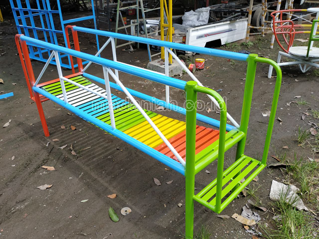 Jual Murah Mainan Jembatan Rantai Goyang Anak TK Keerom