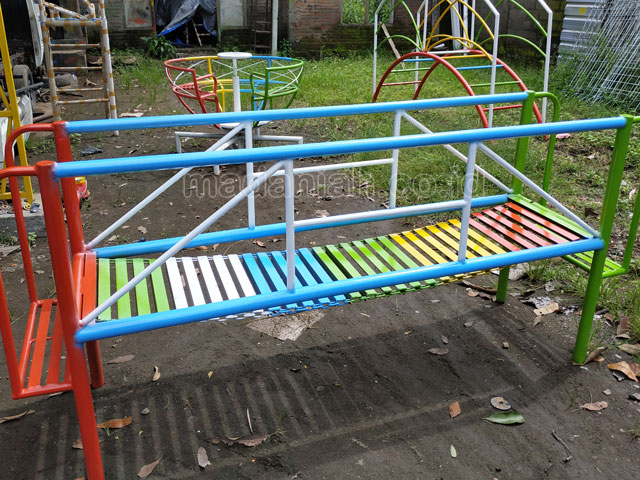 Jual Murah Mainan Jembatan Rantai Goyang Anak TK Rokan Hilir