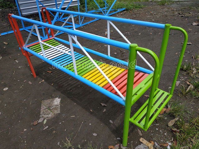Jual Murah Mainan Jembatan Rantai Goyang Anak TK Waropen