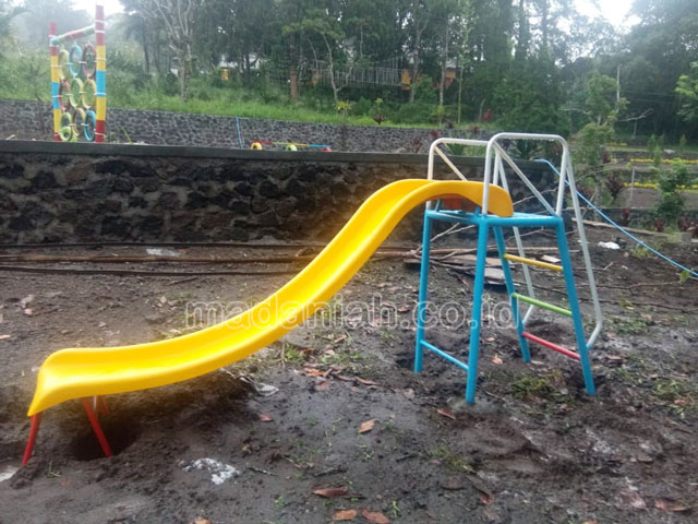 Jual Murah Mainan Perosotan Fiber Anak TK PAUD Bone Bolango
