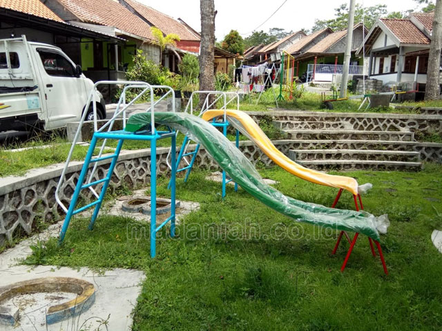Jual Murah Mainan Perosotan Fiber Anak TK PAUD Buleleng