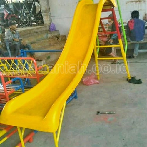 Jual Murah Mainan Perosotan Fiber Anak TK PAUD Mamberamo Raya