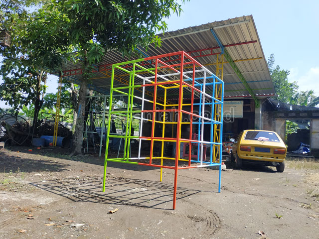 Jual Murah Mainan Tangga Majemuk Kubus Anak TK Magetan