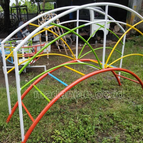 Jual Murah Mainan Tangga Majemuk Setengah Lingkaran TK Ende