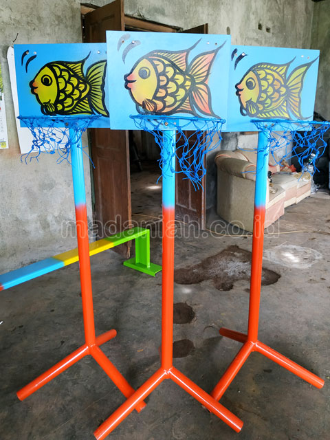Jual Murah Mainan Tiang Basket Anak TK PAUD Banyuwangi
