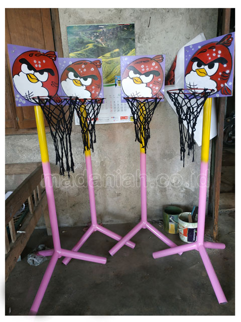 Jual Murah Mainan Tiang Basket Anak TK PAUD Batanghari