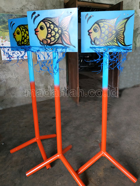 Jual Murah Mainan Tiang Basket Anak TK PAUD Kendal