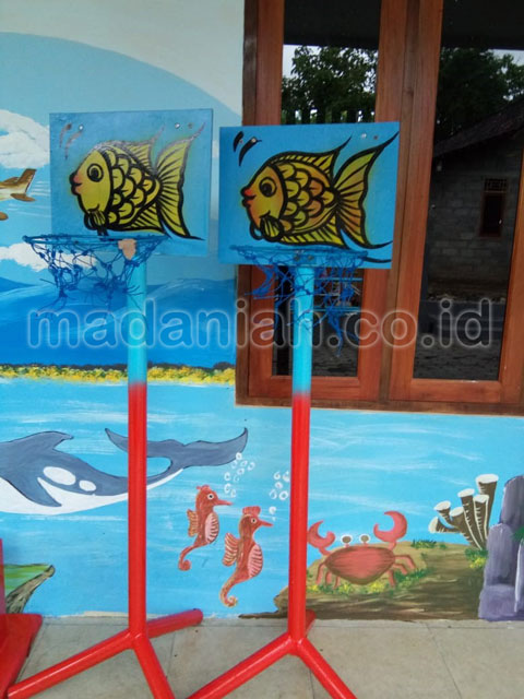 Jual Murah Mainan Tiang Basket Anak TK PAUD Kulon Progo