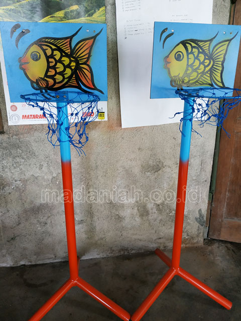 Jual Murah Mainan Tiang Basket Anak TK PAUD Majalengka