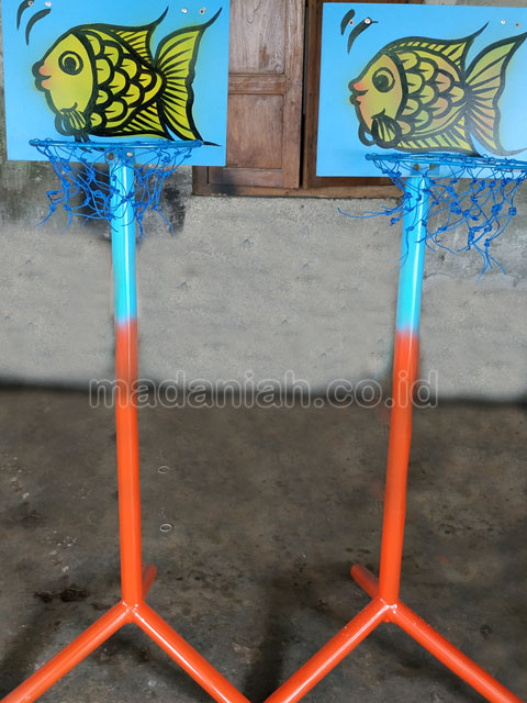 Jual Murah Mainan Tiang Basket Anak TK PAUD Mamberamo Raya