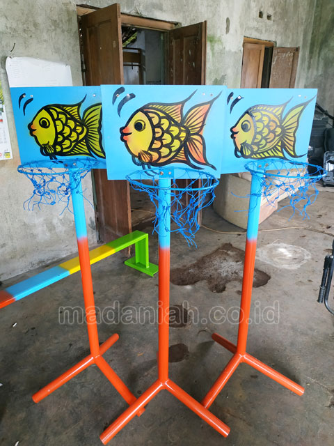 Jual Murah Mainan Tiang Basket Anak TK PAUD Ngada