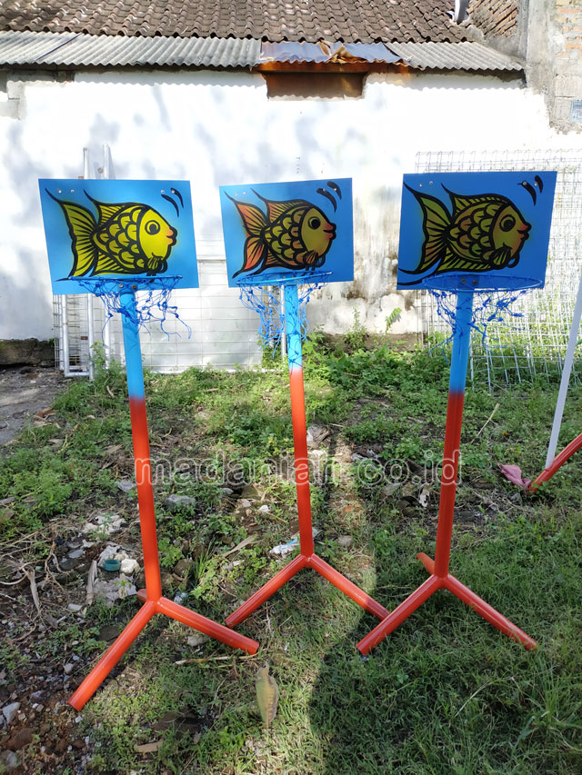 Jual Murah Mainan Tiang Basket Anak TK PAUD Pacitan