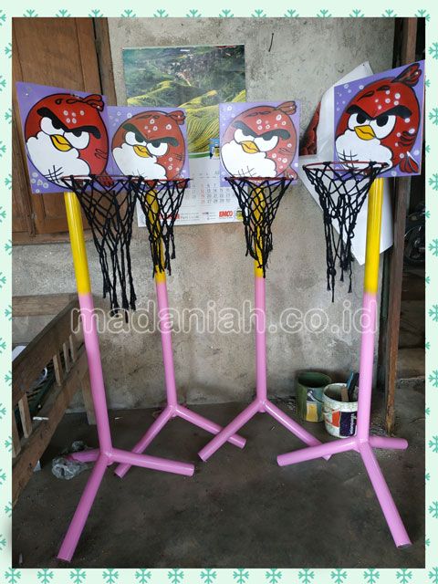 Jual Murah Mainan Tiang Basket Anak TK PAUD Pakpak Bharat