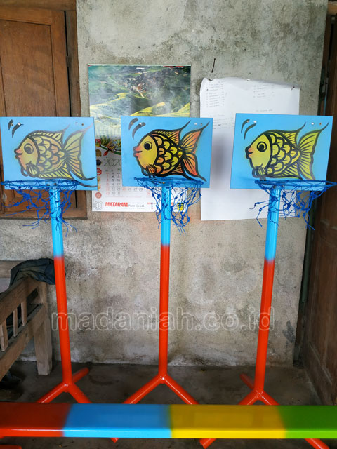 Jual Murah Mainan Tiang Basket Anak TK PAUD Penajam Paser Utara