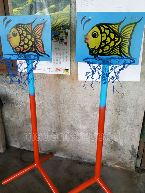 Jual Murah Mainan Tiang Basket Anak TK PAUD Pesisir Barat