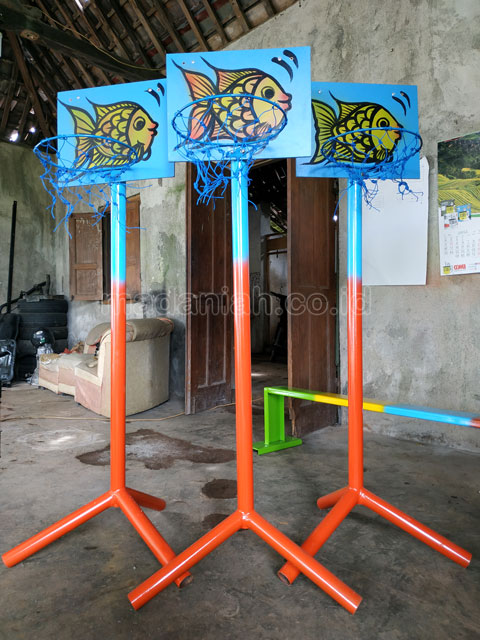 Jual Murah Mainan Tiang Basket Anak TK PAUD Purworejo