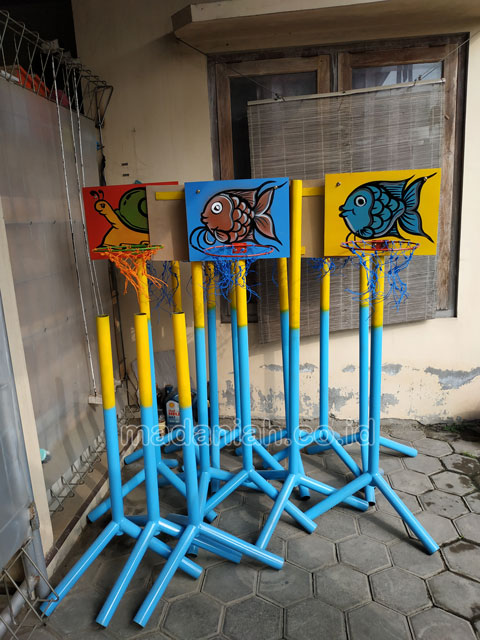 Jual Murah Mainan Tiang Basket Anak TK PAUD Tapin