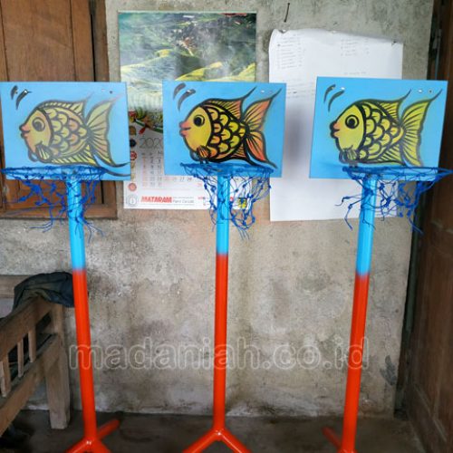 Jual Murah Mainan Tiang Basket Anak TK PAUD Tulungagung
