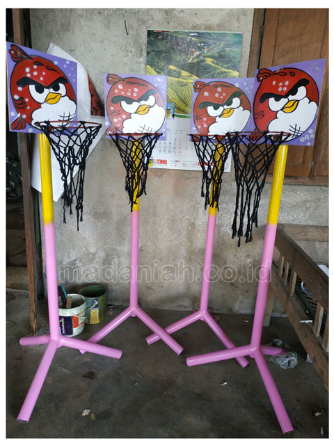 Jual Murah Mainan Tiang Basket Anak TK Siau Tagulandang Biaro