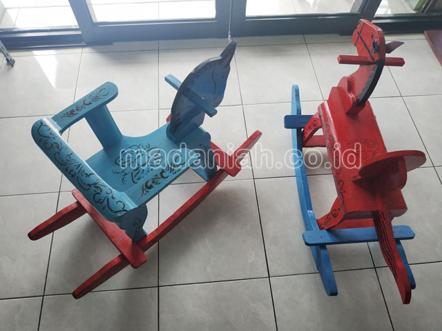 Jual Murah Toko Mainan Kuda Goyang Anak TK PAUD Komering Ilir