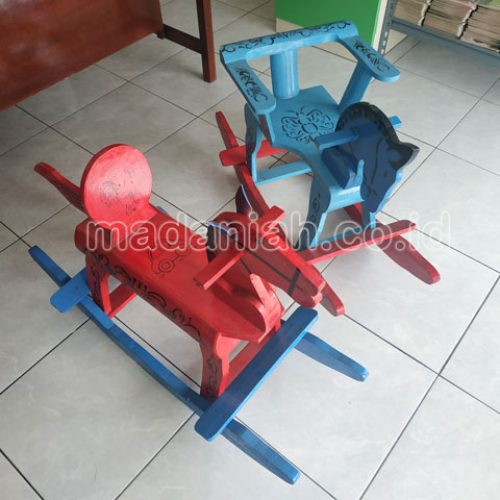 Jual Murah Toko Mainan Kuda Goyang Anak TK PAUD Pacitan