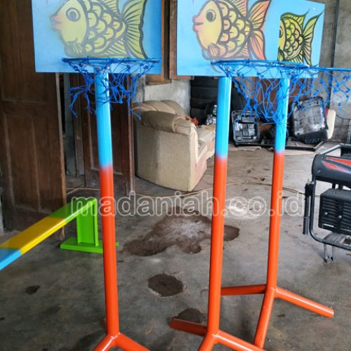 Jual Murah Toko Mainan Tiang Basket Anak TK PAUD Wonosobo