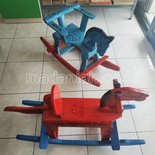 Jual Harga Murah Mainan Kuda Goyang Anak TK PAUD Banyuasin